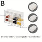 Kitchen Seasoning Spice Box Oil Pot Combination Storage Sealed Moisture-proof Spice Bottle Four Compartments Spice Jar — image 12 of 12