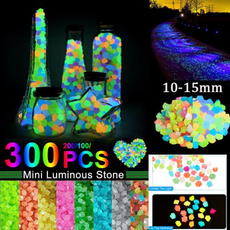 300/200/100pcs Glow Rocks Decoration Pebbles Luminous Stones for Outdoor Walkways Glow In The Dark Pebbles Glowing Stones Tank Aquarium Home Garden Yard Decor Fish Tank — image 3 of 56