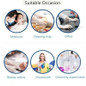 10/30Pcs Disposable Nitrile Gloves High Quality Anti-virus Gloves Disposable Latex Gloves Safety Isolation Gloves Medical Catering Housework Protective Gloves — image 12 of 14