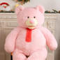 6ft Teddy Bear Giant Teddy Bear Stuffed Animal with Embroidered Paws Holiday Valentine's Toy Gift for Girlfriend Kids 72 inches Pink — image 5 of 9