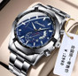 Automatic Watch for Men with Date, Waterproof & Luminous Dial, Large Face Non-Mechanical Watch — image 17 of 24