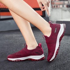 Breathable Knit Walking Shoes for Men and Women | Lightweight Comfort Casual Sneakers — image 3 of 11