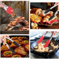 1pc/2pcs/3pcs Stainless Steel Kitchen Tongs 7 Inch /9 Inch/12 Inch Silicone Cooking Tongs with Silicone Tips Salad Bread Food Clip for Cooking Grilling Barbecue Kitchen Tools — image 15 of 21
