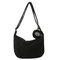 Modern Small Corduroy Crossbody Bag for Women Messenger Bag for Work Travel — image 2 of 15
