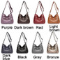 Women's Soft Leather Bag Waterproof Multi-Zipper Leather Satchel Outdoor Travel Shoulder Bag Crossbody Bag Casual Handbag Messenger Bag — image 4 of 24