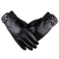 Driving Full Finger Gloves Touchscreen Gloves Fleece Lining Warm Gloves — image 2 of 13
