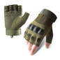 Shock Absorbing Biking Gloves With AntiSlip Grip Breathable Half Finger Design Cycling Gloves For Long Distances Biking — image 9 of 10