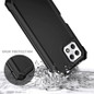 Designed For T-Mobile Revvl 7 Phone Case (Revvl 7 5G), Black | With Screen Protector, Full-Body Shockproof Protective Rugged Impact Resist Bumper Cover — image 6 of 8