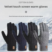 Winter Cycling Gloves - Windproof & Breathable Fleece Lined for Cold Weather — image 2 of 11