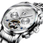 TEVISE Tourbillon Calendar Watch for Men | Classic Mechanical Timepiece with Date Display — image 17 of 17