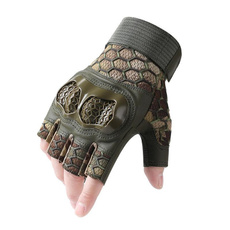 Tactical Half-Finger Gloves - Durable Outdoor Climbing & Cycling Gloves with Anti-Slip Grip — image 3 of 30