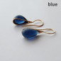 4 Colors  Exquisite and Simple  Inlaid Zircon Women's Earrings, Elegant Ladies' Engagement and Wedding Jewelry Accessories. Valentine's Day Gift for Her Girlfriend Birthday. — image 7 of 8