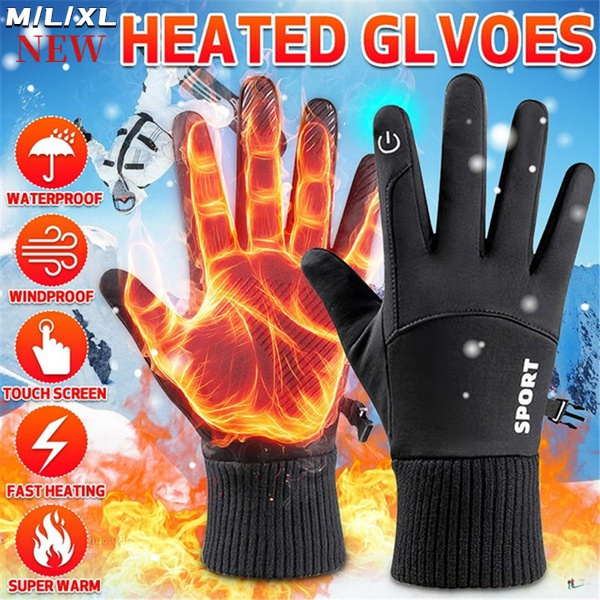 2022 New M/L/XL Winter Warm Gloves Men Warm Gloves Heat Gloves for Climbing Skiing Riding Gloves — image 1 of 20