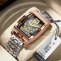 2023 Luxury Watch Fashion Gear Strip Hollowed-out Watch Tourbillon Watch Men's Personality Waterproof Glow — image 6 of 9