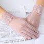 Sun Protection Gloves for Women: Breathable Lace Driving Gloves with Touchscreen Fingertips — image 14 of 39