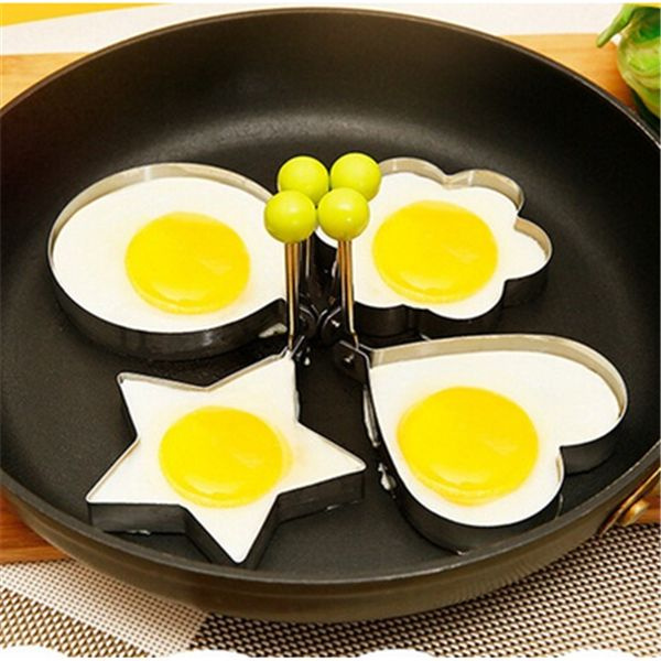 Kitchen Stainless Steel Shaped Cooking Fried Egg Four kinds of styles — image 1 of 16