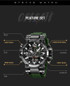 Top Brand Luxury Men Sport Chronograph Watch Dual Display Watches Army Military Watch Multifunction Electronic Watch 5 Bar Waterproof Rubber Watch — image 10 of 23