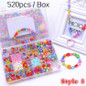 Fahion DIY Children Amblyopia Correction Beads Toys Diy Bracelet Fancy Toy for Children Girl Gifts(16 Styles) — image 10 of 23