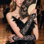 Delicate Lace Flower Gloves Fashion Accessory Fingerless Long Gloves For Proms — image 5 of 13