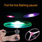 Funny Spinning Flyer Luminous Flying UFO LED Light Handle Flash Flying Toys for Kids Outdoor Game Color Random — image 4 of 16