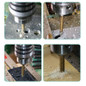 6Pcs/Set 3-8mm HSS Cobalt Drill Bits Set Twist Drill Titanium Drilling Spiral Screw Metric Composite Tap Drill for Drilling Cut Grooving — image 12 of 19