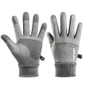 Winter Touchscreen Gloves for Men - Windproof, Waterproof, Cold-Weather Fleece Lined Outdoor & Cycling Gloves — image 7 of 13