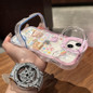Frog Flower Cute Phone Case with Hidden Dual Stand for iPhone 16 Pro 15 14 13 X — image 4 of 10