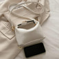 Women Bag Solid Color Shoulder Bag Crossbody Bag PU Leather Messenger Bag — image 9 of 16