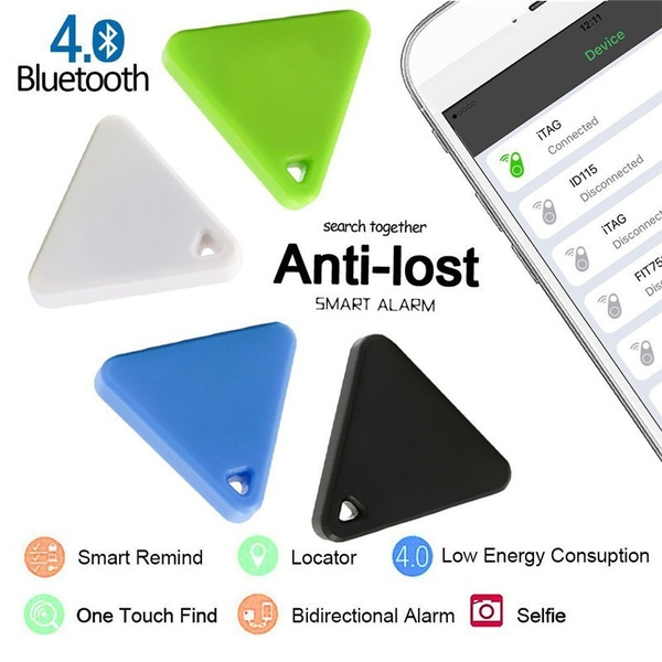 Portable Mini Bluetooth Tracker GPS Locator Anti-Lost Tag Alarm Tracker For Pets Dog Cat Child Car Wallet Pet Products — image 1 of 11