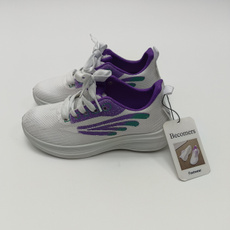Becomers Footwear Breathable knitted sports shoes with thick sole and anti-slip design — image 3 of 7