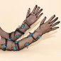 Long Gloves Evening Dress Gloves Bachelorettes Party Gloves Butterfly Gloves — image 15 of 15