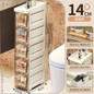 Ultra-Slim Gap Storage Cabinet - Waterproof Bathroom & Kitchen Organizer for Tight Spaces — image 11 of 13