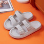 Slippers, Ouples Thick Platform Slippers Eva Soft Slide Sandals For Women & Men Non-Slip Shower Shoes Bath Slippers Summer Beach Slides Hausschuhe — image 25 of 32