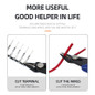 1PC/2PCS/3PCS Universal Pliers Multi Functional Tools Electrical Wire Cable Cutters Cutting Side Snips Flush Plier Nipper Hand Tools — image 6 of 23