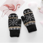 4COLORS Cashmere Delicate Gloves Outdoor Cute Cold Warm Gloves for Ladies — image 16 of 17