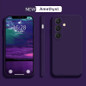 Colorful Liquid Silicone Case For S22 S23 S24 FE Plus Samsung Galaxy S25 S24 S23 S22 UItra Bracket Phone Cover — image 13 of 22