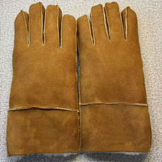 Genuine Sheepskin Leather Gloves | Winter Driving & Riding | Unisex Touchscreen Compatible — image 3 of 14