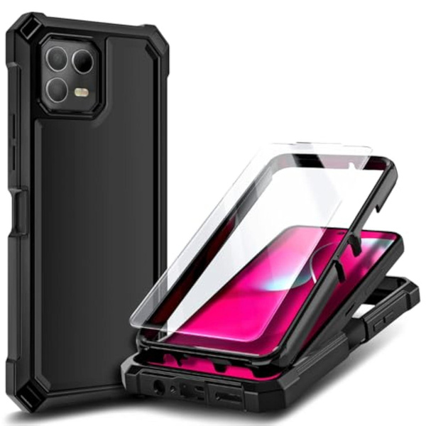 Designed for T-Mobile REVVL 8-Pro Phone Case, Black — image 1 of 8