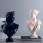 Ancient Greece European Resin David Venus Head Statuees Decoration Home Livingroom Goddess Sculpture Figurin Office Desktop Furnishing Crafts — image 13 of 15