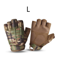 Outdoor Sports Gloves Half Finger Long Camo Glove Army Military Anti-skip Gear — image 3 of 12