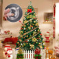 1~24pcs Clear Plastic Fillable Ornaments Ball Christmas DIY Craft Ball Bauble Ornament for Christmas Wedding Party Home Decorations — image 11 of 51