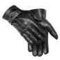 Mens Luxurious PU Leather winter Driving Warm Gloves Cashmere Gifts — image 22 of 24
