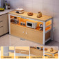Multifunctional Kitchen Storage Cabinet with Microwave Stand and Cutting Board — image 24 of 58