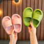 Slippers For Kids, Casual Indoor And Outdoor Slippers, Thickened Non-slip Quick Dry Bathroom Slippers, Light And Comfortable Cloud Soft Bottom Sandals, Summer Kids Water Shoes, Suitable For Bathroom, Beach, Casual Wear — image 19 of 24