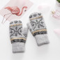 4COLORS Cashmere Delicate Gloves Outdoor Cute Cold Warm Gloves for Ladies — image 4 of 17