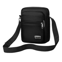 Men Multi-Zipper  Bags Multifunctional Casual Shoulder Bag Lightweight Satchel Crossbody Bags Business Bags — image 2 of 12