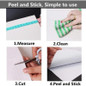 Kitchen Backsplash Stickers Wallpaper, Kitchen Stickers Self Adhesive Kitchen Aluminum Foil Stickers Oil Proof Waterproof Stove Sticker, for Countertop Drawer Cabinets Shelf Liner, Peel and Stick Easy To Use — image 9 of 9
