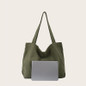 Large Capacity Solid Color Bag, Shopping Bag, Tote Bag — image 6 of 13