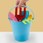 Beach Toy Outdoor Sand Play Bucket Toy with Shovel Rake Garden Planting Toy Bathtub Water Play Toy Kids Educational Toy — image 10 of 12