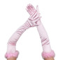 Fashion Gloves Female Elegant Solid Etiquette Gloves Wedding Party Long Gloves — image 12 of 15
